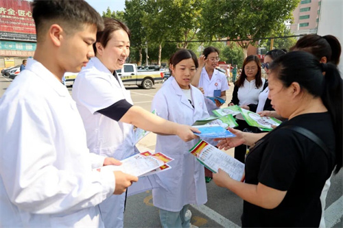 医政携手 护民健康——河北宁晋中西医结合医院积极参与“药品安全宣传周”活动